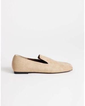 TOPSHOP Denise Slip On Flat Shoe - Natural