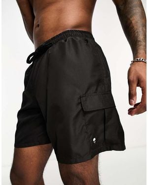 Bolongaro Trevor Shorts De Baño Negros Cargo De
