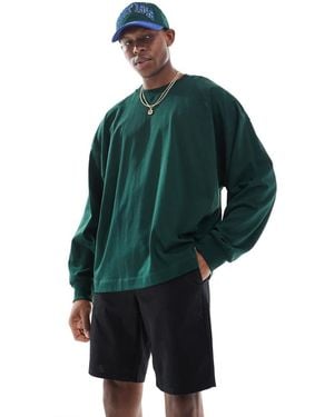 Only & Sons Linen Mix Tie Waist Shorts - Green