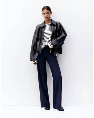 Pull&Bear Tall hose mit geradem bein - Blau