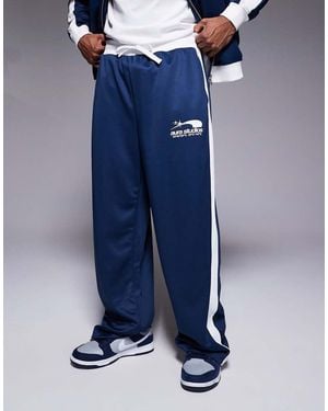 River Island 'aura Studios' Track joggers - Blue