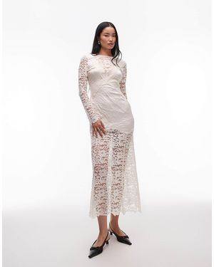 TOPSHOP Lace Dresses for Women Lyst