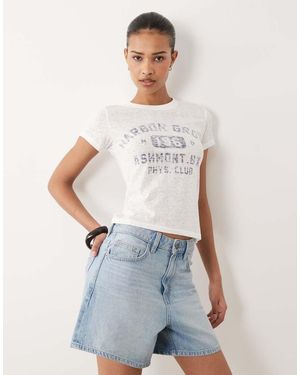 Cotton On Cyber Sirens Graphic Tee - White