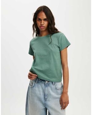 Cotton On 90S Baby Tee - Green