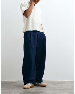 adidas Originals Barrel Leg Trousers - Blue