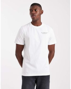 Farah Landsdown Graphic T-shirt - White