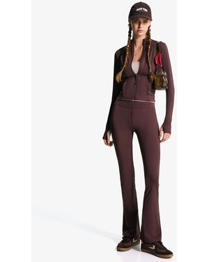 Bershka Pantaloni Svasati - Marrone