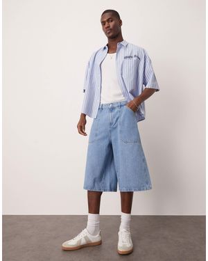 ASOS Denim Jort - Blue