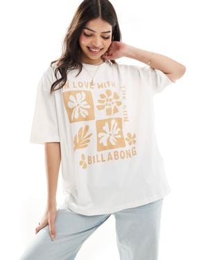 Billabong Love With The Sun T-Shirt - White