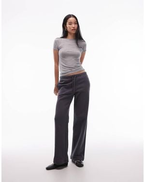 ARKET Pure Cotton Adjustable Wide Leg Trackies - White