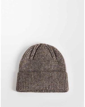 ASOS Knitted Beanie - Brown