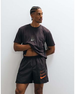 Nike Miler Dri-Fit 5 Inch Shorts - Black