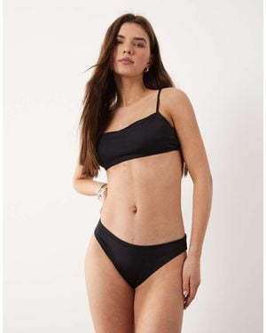 ARKET Mix & Match Triangle Bikini Bottom - Black