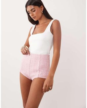 Miss Selfridge Tailored Knicker Short - Pink