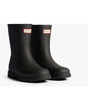 HUNTER Downpour - bottines unisexes en caoutchouc - Bleu
