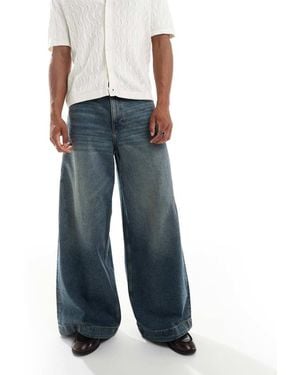 ASOS Super Wide Leg - Blue