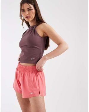 Nike Nike One Training Dri-fit Mid Rise 3 Inch 2 - Pink