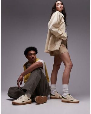 SAYE Unisex M89 Icon Cactus Trainer With Gum Sole - Grey