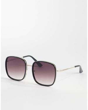 Mango Oversized Sunglasses - Black