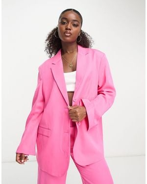 Monki Co-Ord Blazer - Pink