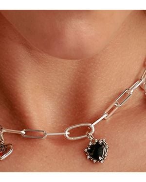 Thomas Sabo Charm Pendant Vintage Heart Connect - Brown