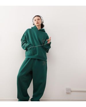 Collusion Heavyweight Logo Relaxed jogger - Green