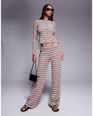 ASOS Weekend Collective Co-ord Stripe Trouser - Multicolour