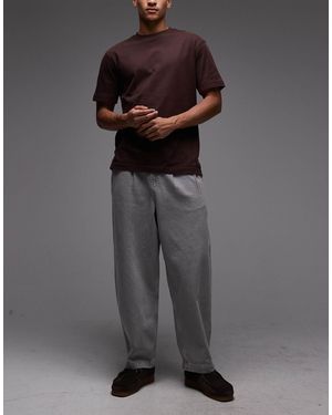 ASOS Oversized Tapered Jeans - Grey