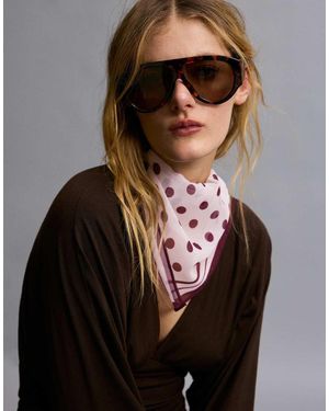 Bershka Bandana A Pois - Nero