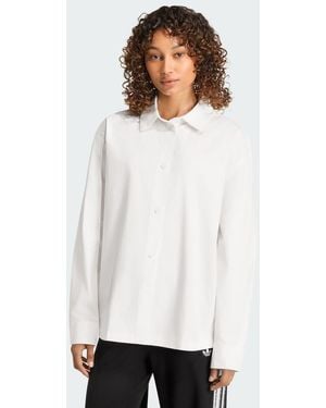 adidas Originals 3 Stripes Shirt - White