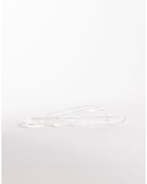 ASOS Foxton Jelly Flip Flops - White