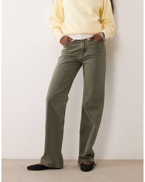 Abercrombie & Fitch 90er-jahre relaxed straight-leg-jeans - Natur