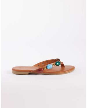 SEQWL Tongs à ornements - marron