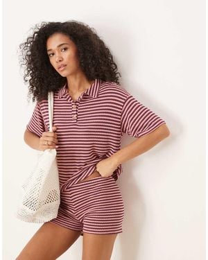 ASOS Micro Short Co-ord - Pink