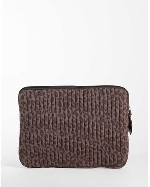 Mango Teen Laptop Case - Brown