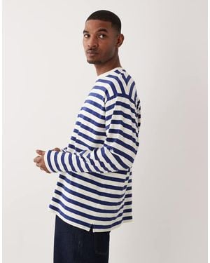 ARKET Oversized Long Sleeve T-shirt - White
