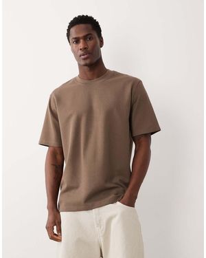Jack & Jones Waffle T-shirt - Brown