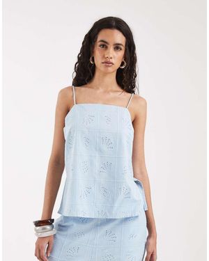 Vero Moda Singlet Co-ord - White
