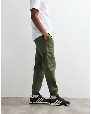 Jack & Jones Cuffed Slim Cargo Pants - Green