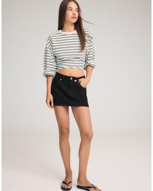 Stradivarius D62 Skort - Nero
