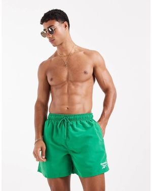 Reebok Yale Swim Shorts - Green