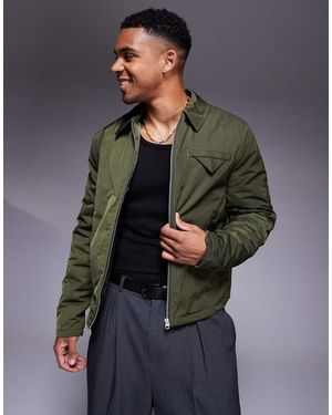 ASOS Smart Harrington Jacket - Grey