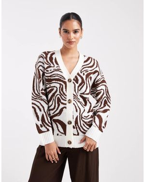 Wednesday's Girl Wednesdays Girl V Neck Cardigan - White