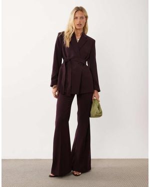 Mango Iguana Tailored Flared Trouser Co-Ord