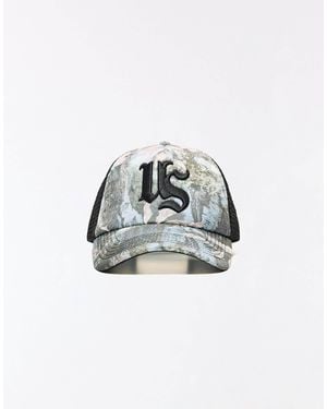 Bershka – bedruckte trucker-kappe - Grün