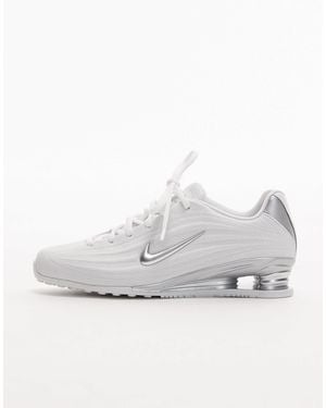Nike Shox z - baskets - et argenté - Blanc