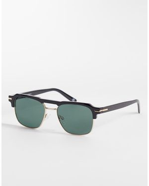 ASOS Retro Sunglasses - Green