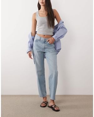 ARKET Violet Slim Balloon Jeans - Blue