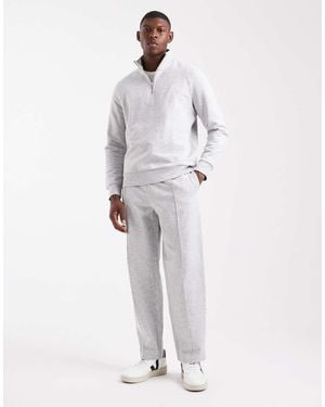 New Look Straight Leg joggers - White