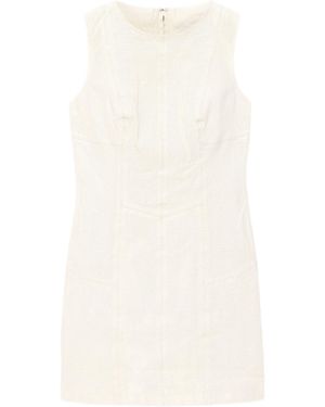 AllSaints Vee perf-kleid - Weiß